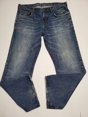 American Eagle Outfitters Men's Blue Denim Jeans